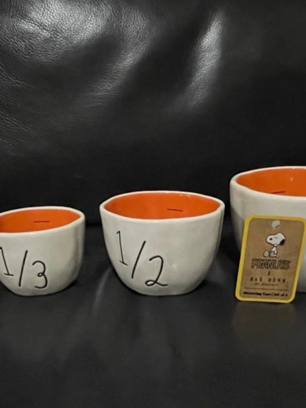 Rae Dunn Peanuts Thanksgiving Measuring Cups Snoopy Thanksgiving Measuring Cups